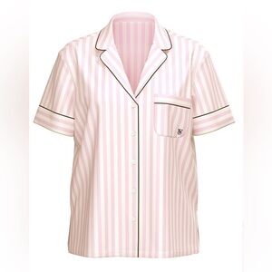 Victoria’s Secret Glazed Satin Pajama Top